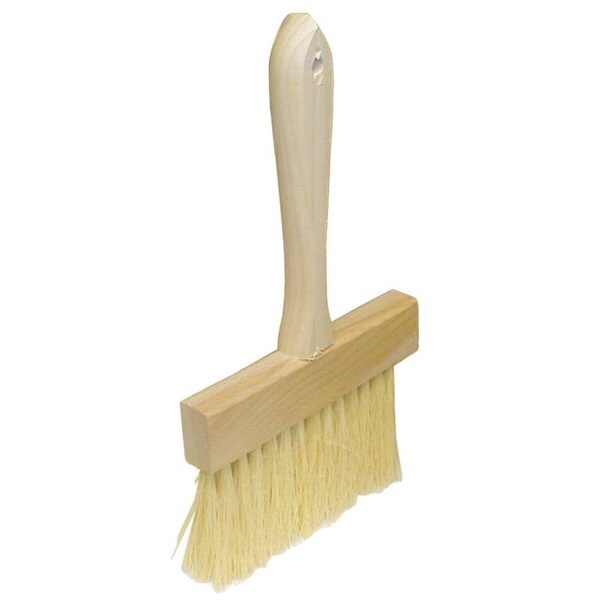Masonry Brush, 6 in Block, 2 Rows White Tampico Fill, 12PK